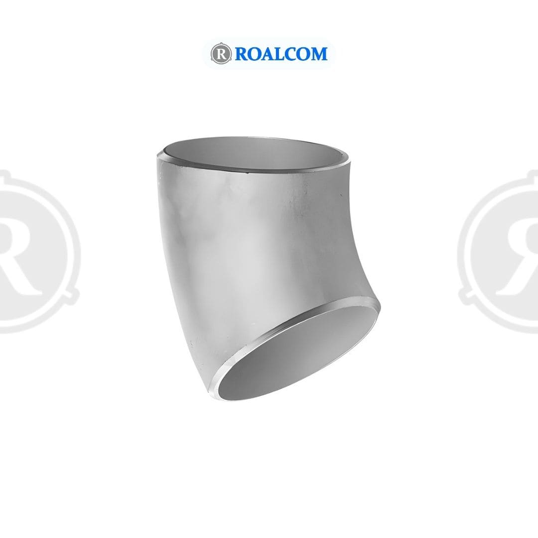 Codo 45° SCH40 de Acero Inoxidable