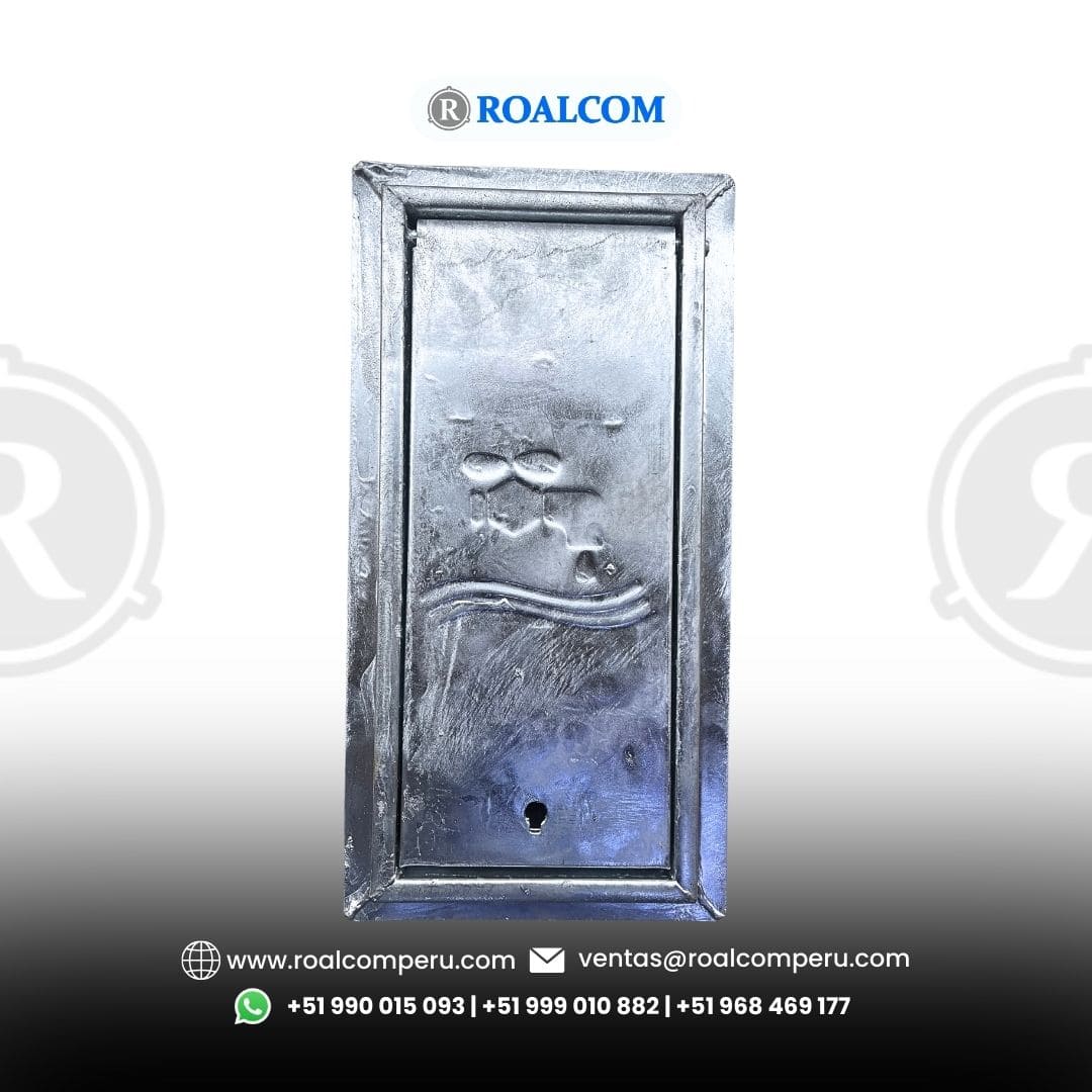 Tapa de 20 x 40 Fierro Galvanizado