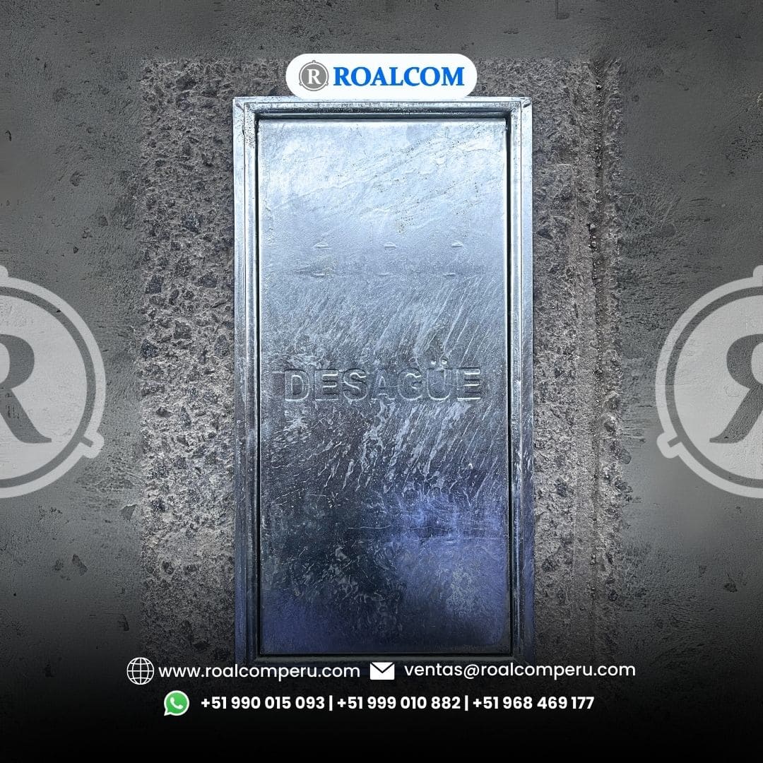 Tapa de 30 x 60 Fierro Galvanizado (2)