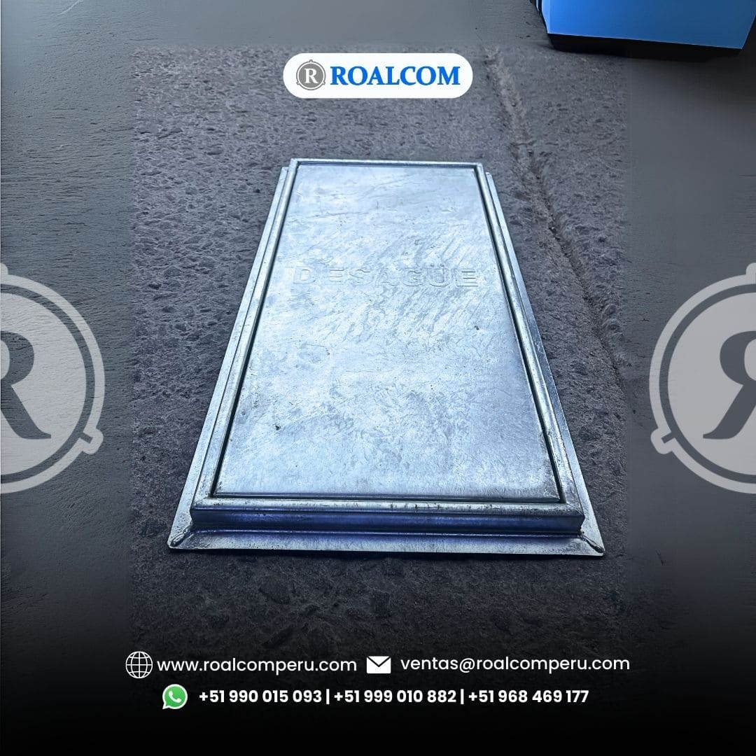 Tapa de 30 x 60 Fierro Galvanizado (3)