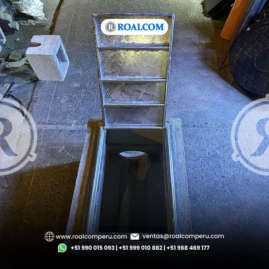 Tapa de 30 x 60 Fierro Galvanizado (5)