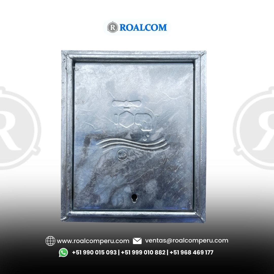Tapa de agua Fierro Galvanizado