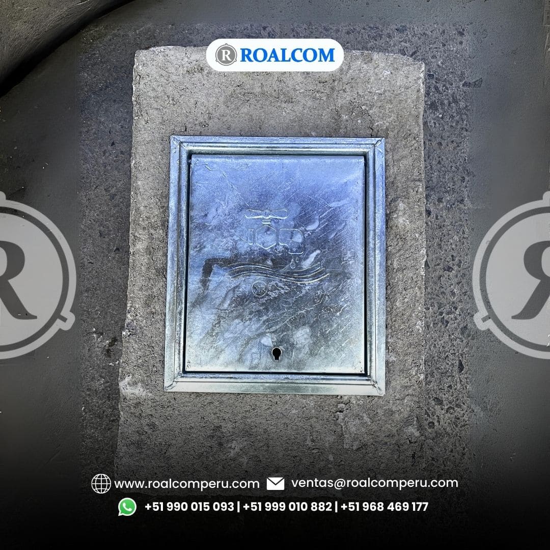 Tapa de agua Fierro GalvanizadoVálvula Liviano Fierro Fundido (3)