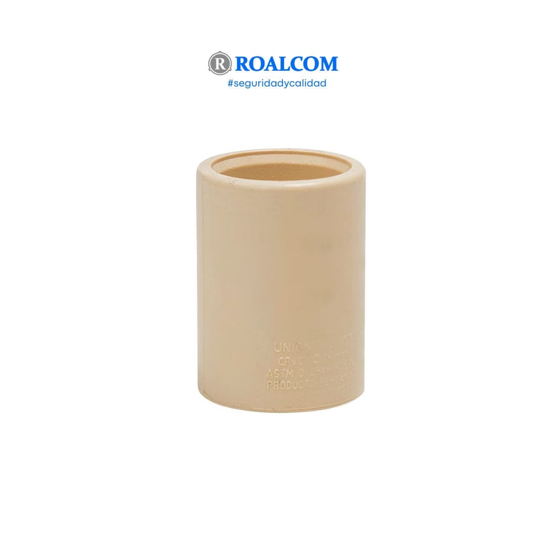 Unión Simple CPVC Agua Caliente